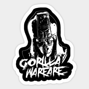 Planet of the Apes - Gorilla warfare 2.0 Sticker